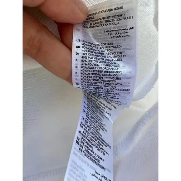 Adidas Quarter Zip Golf Pullover White Medium NWT - Picture 5 of 7